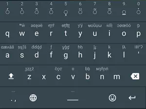 Screenshot - Basic African Keyboard layout
