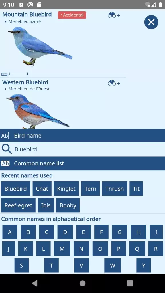Screenshot - Search by name