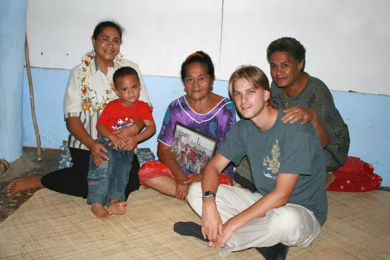 With my friends from Vakalepu family, 2008 Tufunui, Wallis